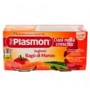PLASMON, SOS RAGU DIN CARNE DE VITA, TRADITIONAL ITALIENESC, 2X80g, fara gluten, de la 12 luni